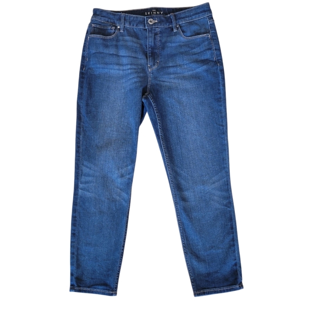 WHBM The Skinny Crop Denim‎ Jeans Size 8 Petite